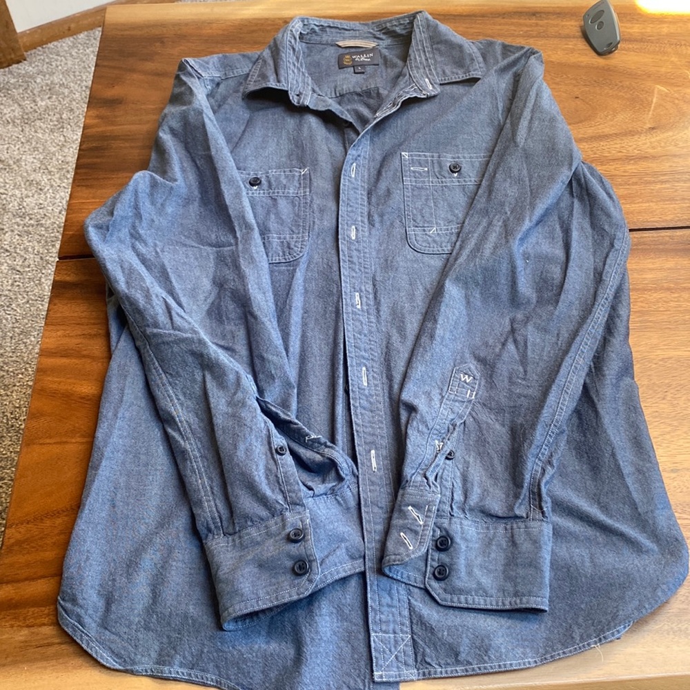 Wallin & bros size large men’s button down